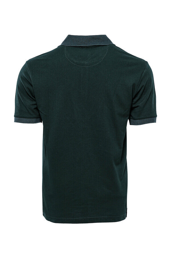 WSS Green Oxford Polo Collar T-shirt  - Singen