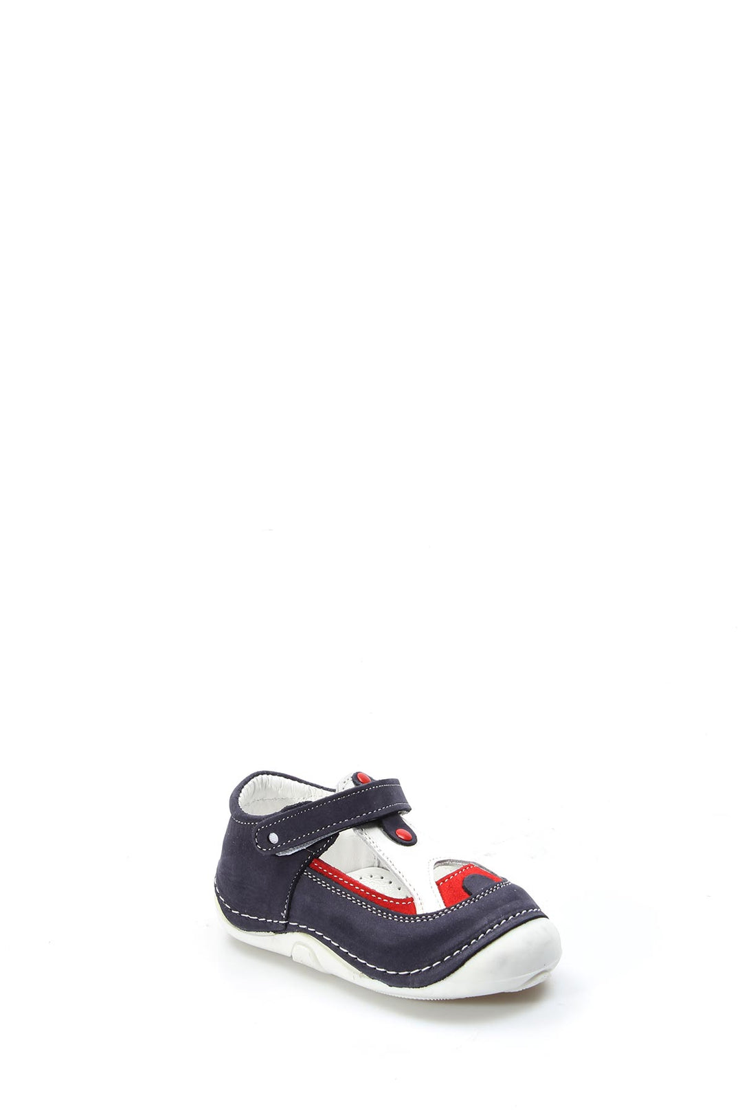 FST Genuine Leather Baby Casual Shoes 891BA503 Tommy Navy Blue - Axochiapan