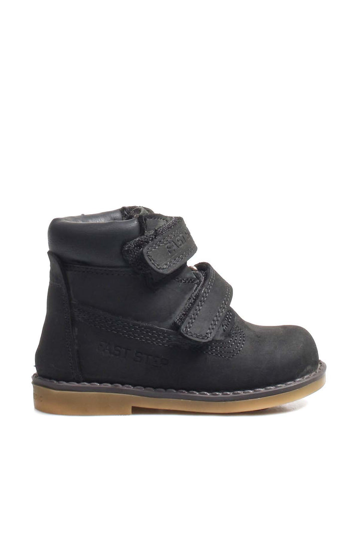 FST Genuine Leather Baby Worker Boot 006SBA1001 Black Nubuck - Vaciamadrid