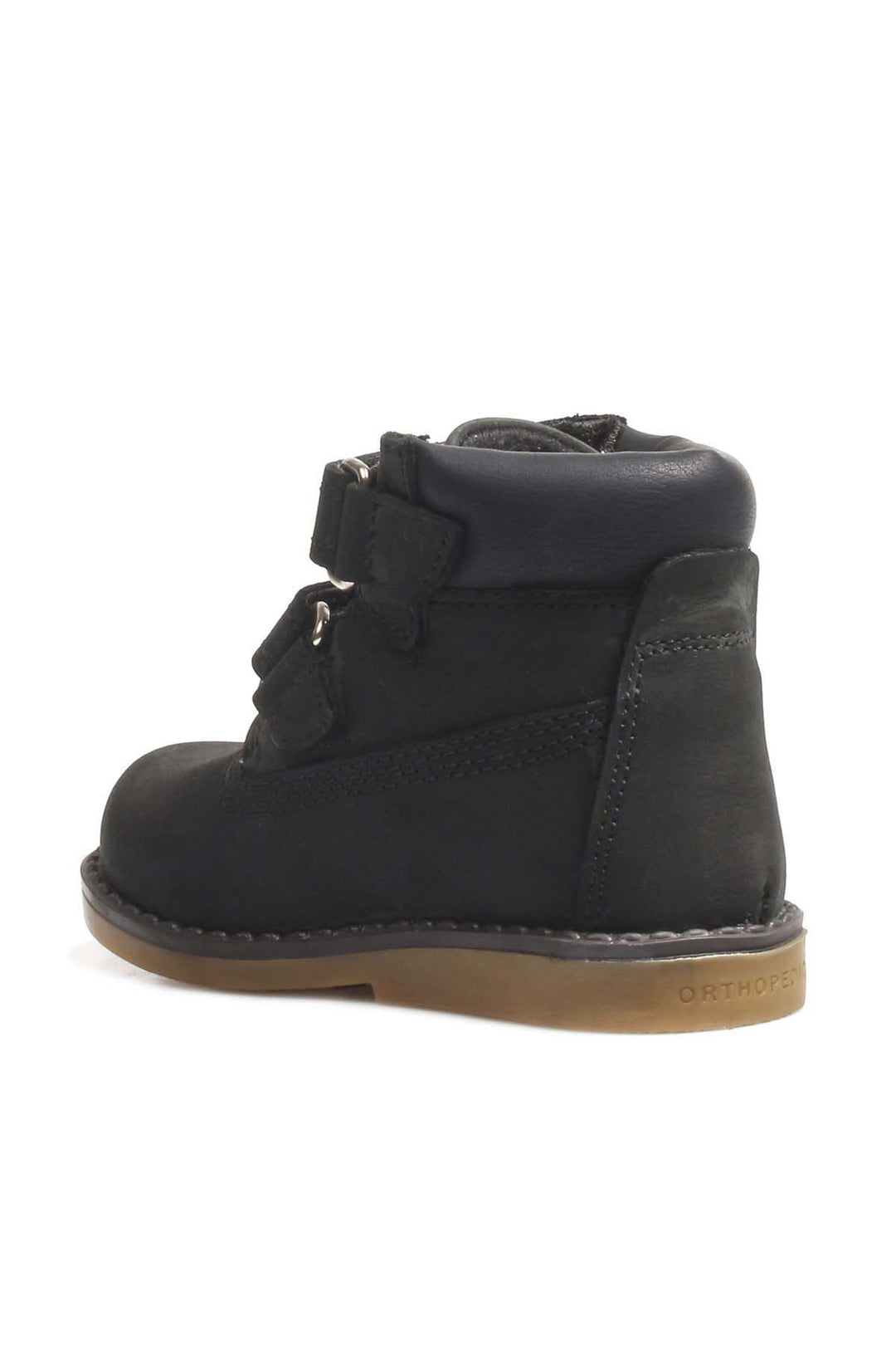 FST Genuine Leather Baby Worker Boot 006SBA1001 Black Nubuck - Vaciamadrid