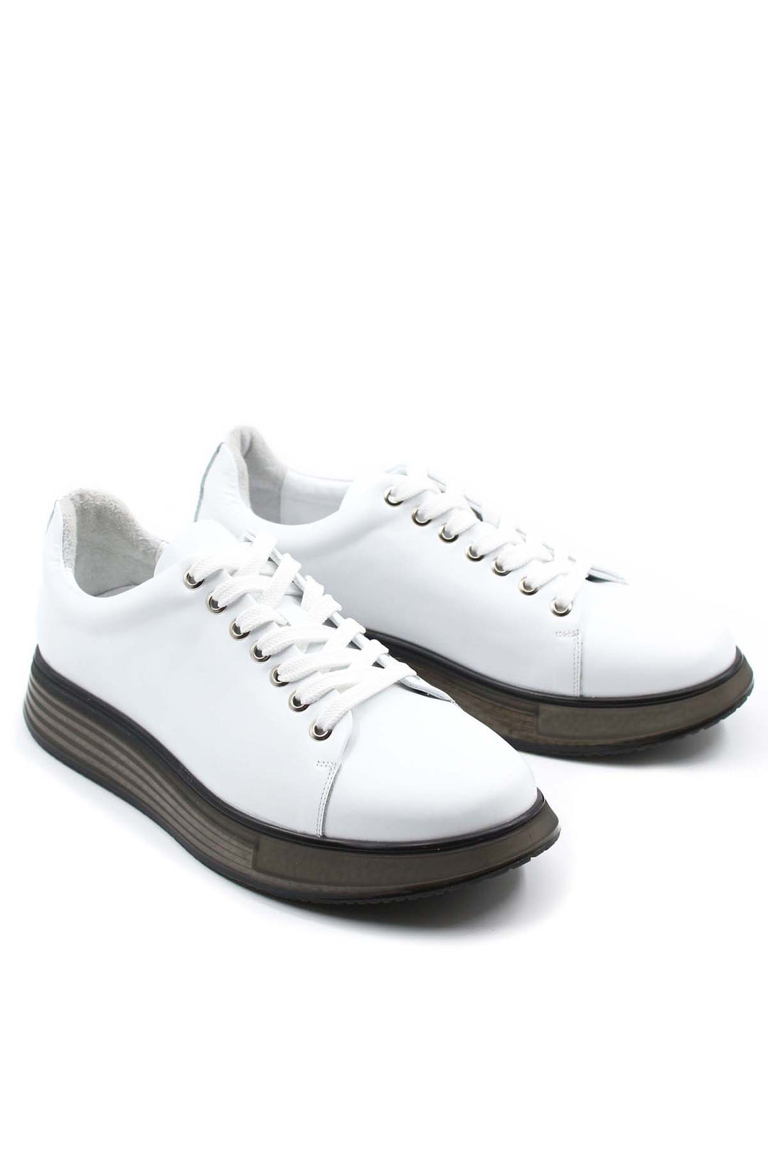 FST Genuine Leather Men's Casual Shoes 132MA0161 White - Bangor