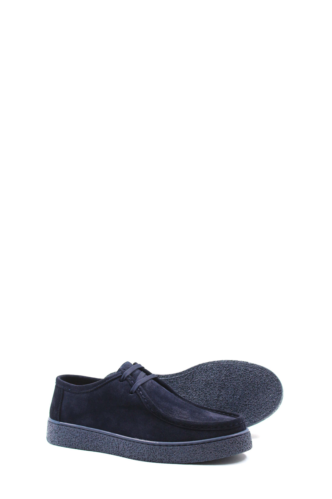 FST Genuine Leather Men's Casual Shoes 628MA2024 Navy Suede - Dartford