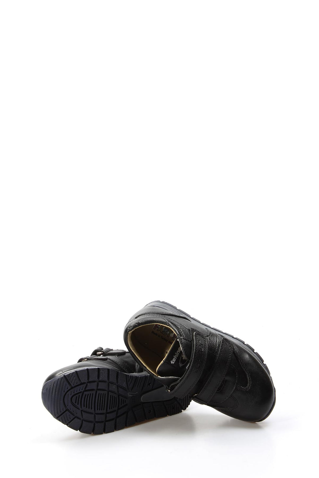 FST Genuine Leather Boys Casual Shoes 006PA900 Black - Lübeck