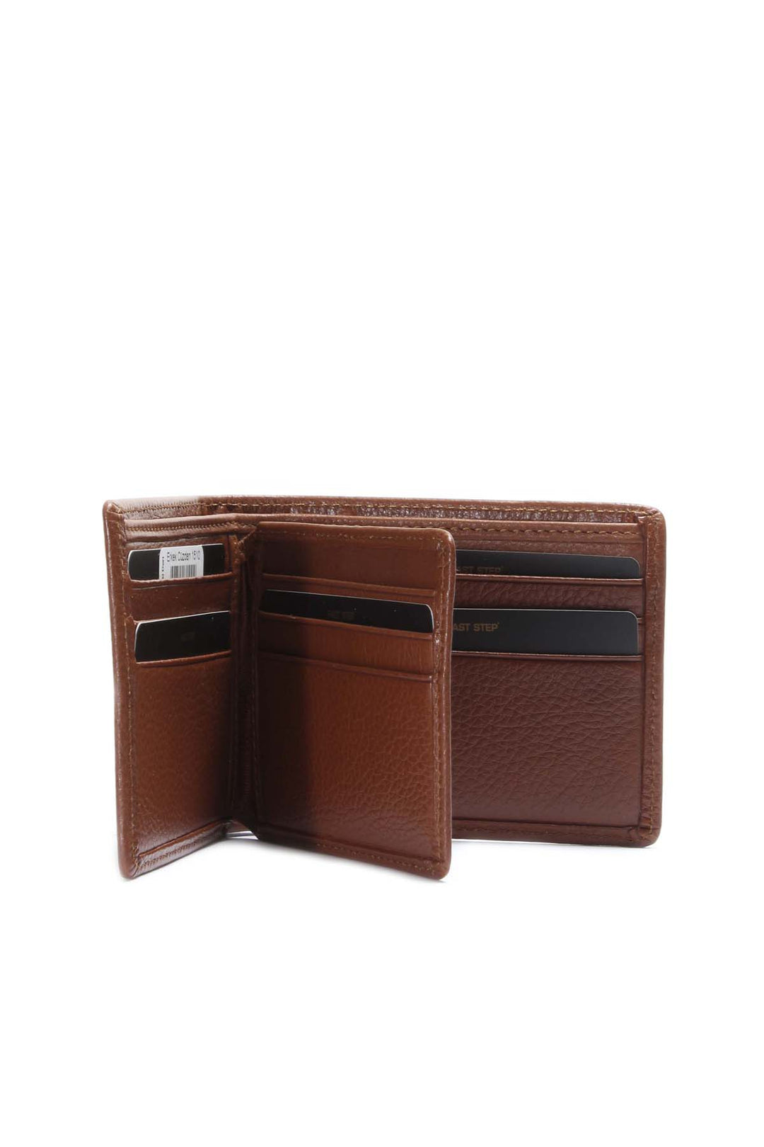 FST Genuine Leather Men's Wallet Accessory 779CA1510 Brown - Nuneaton