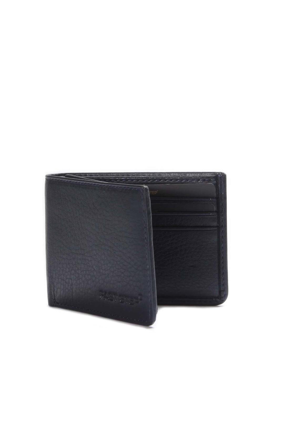 FST Genuine Leather Men's Wallet Shoe 779CA1410 Navy Blue - Guaymas