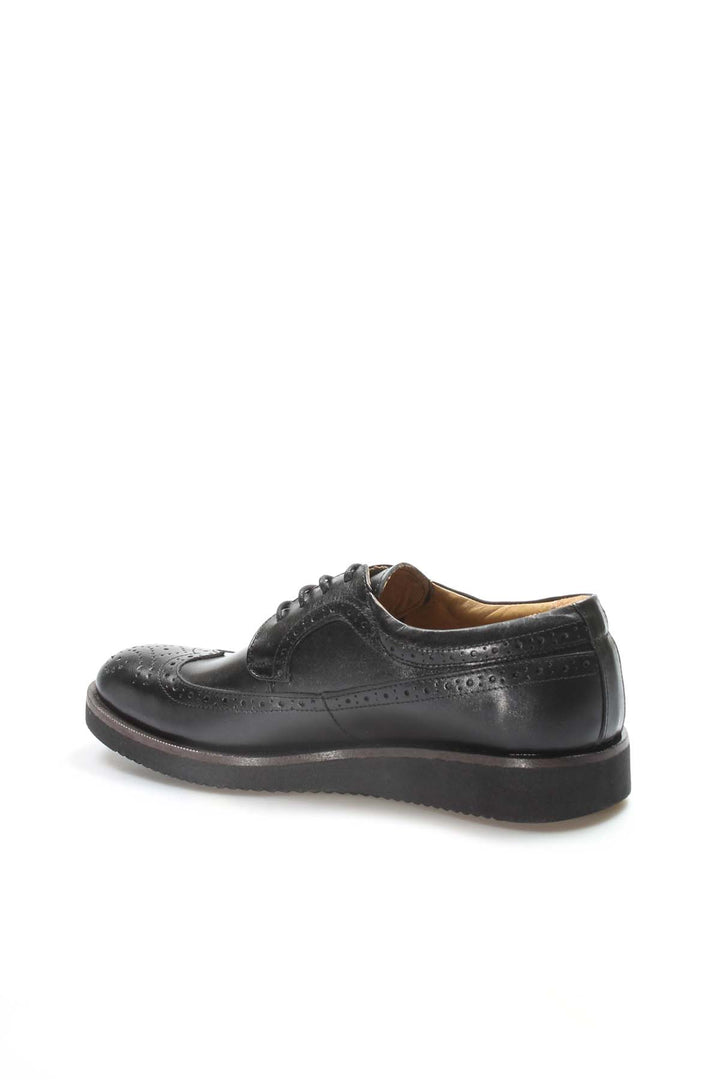 FST Genuine Leather Men's Classic Shoes 095MA4051 Black - Vénissieux