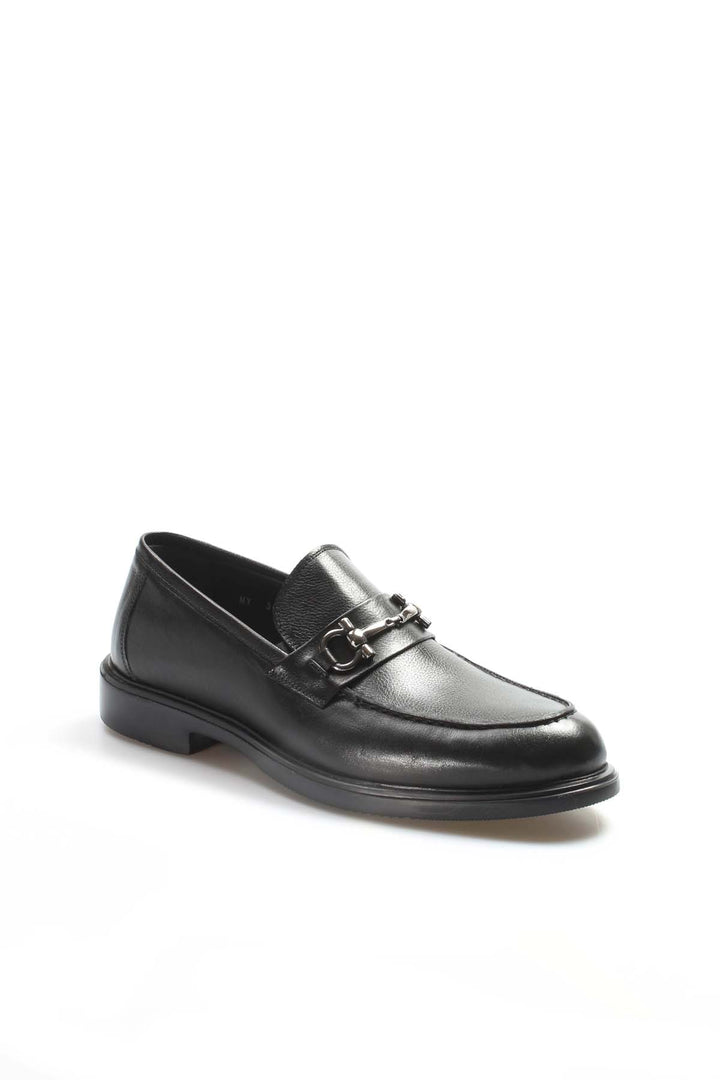 FST Genuine Leather Men's Classic Shoes 630MA309 Black - San Jacinto