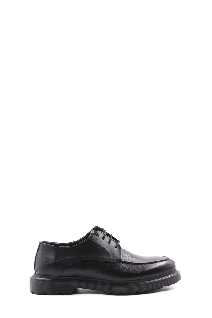 FST Genuine Leather Men's Classic Shoes 741MA2402 Black - Laeken