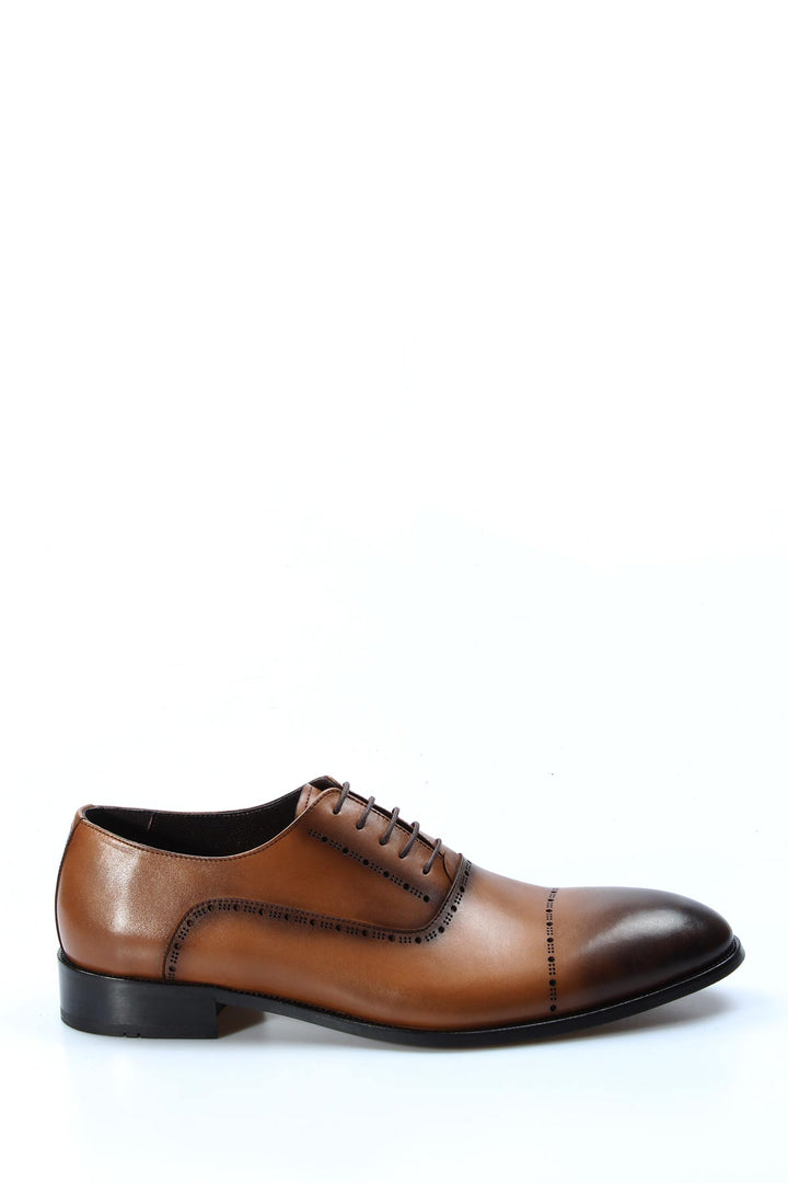 FST Genuine Leather Men's Classic Shoes 822MBA90 Brown - Lugoj