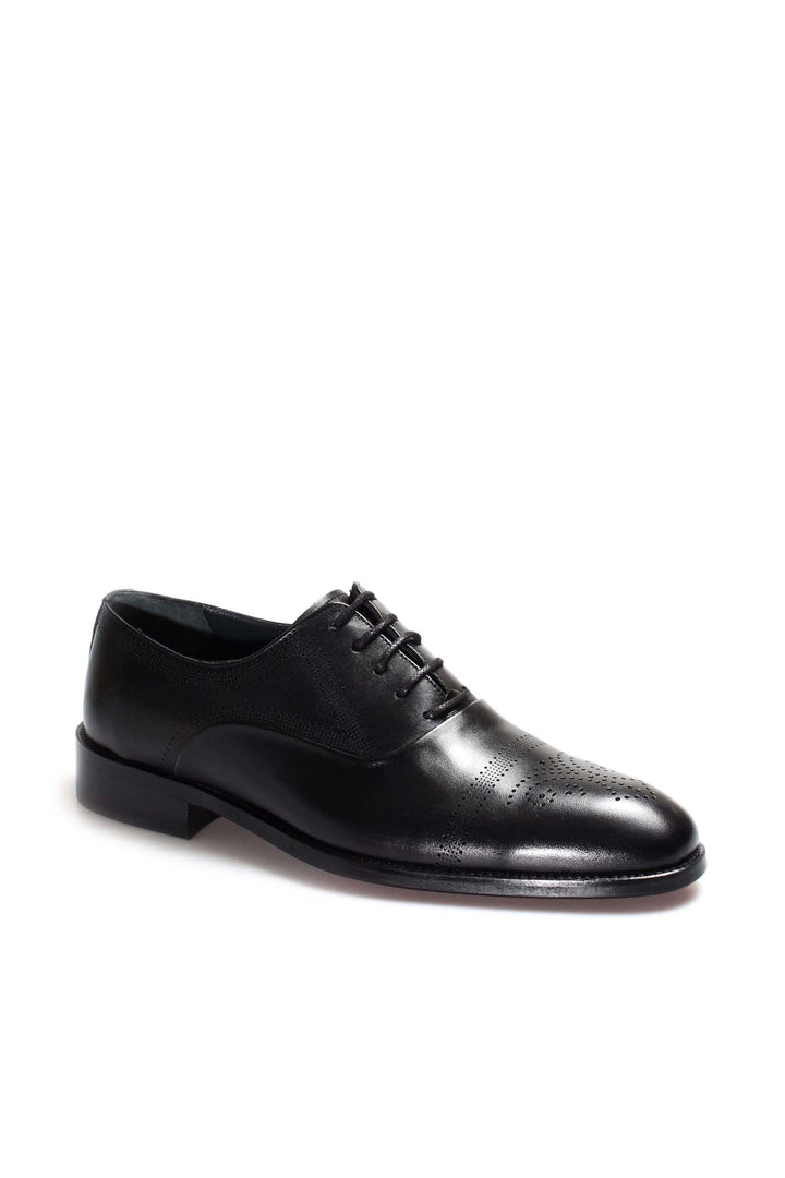 FST Genuine Leather Men's Classic Shoe 867MA077 Black - Caledon