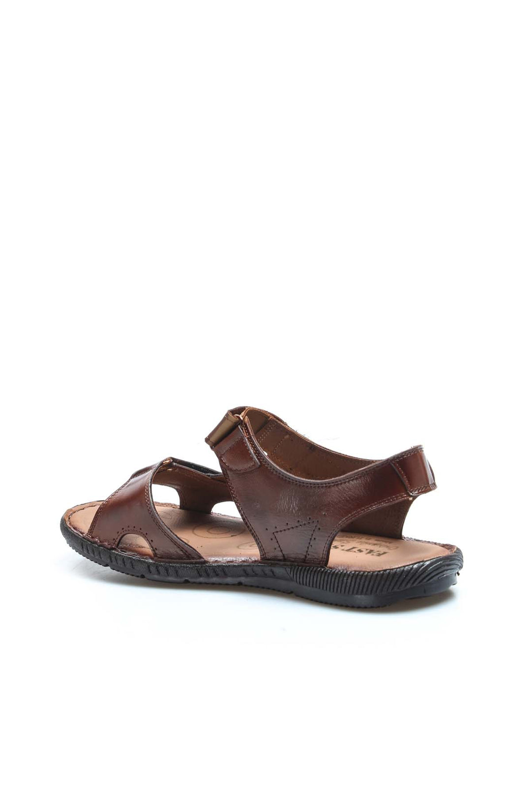 FST Genuine Leather Men's Classic Sandal 819MA088 Brown - Reutlingen