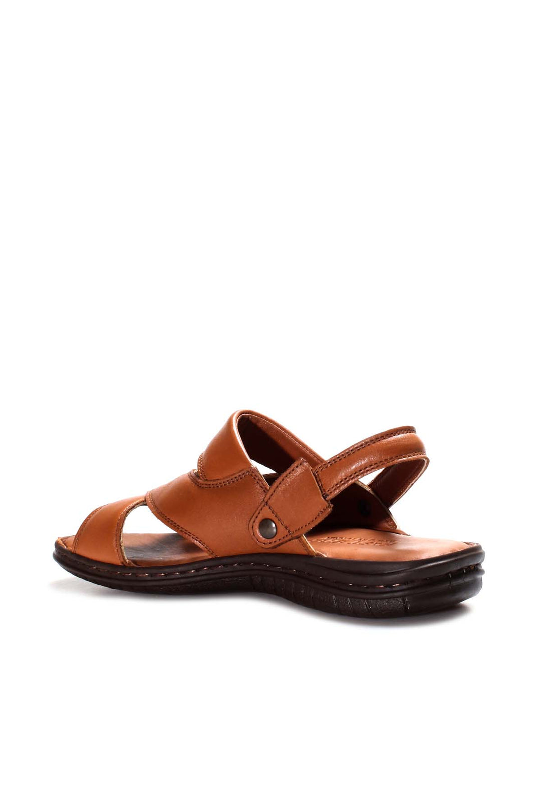 FST Genuine Leather Men's Classic Sandal 952MA710 Brown - Famalicão