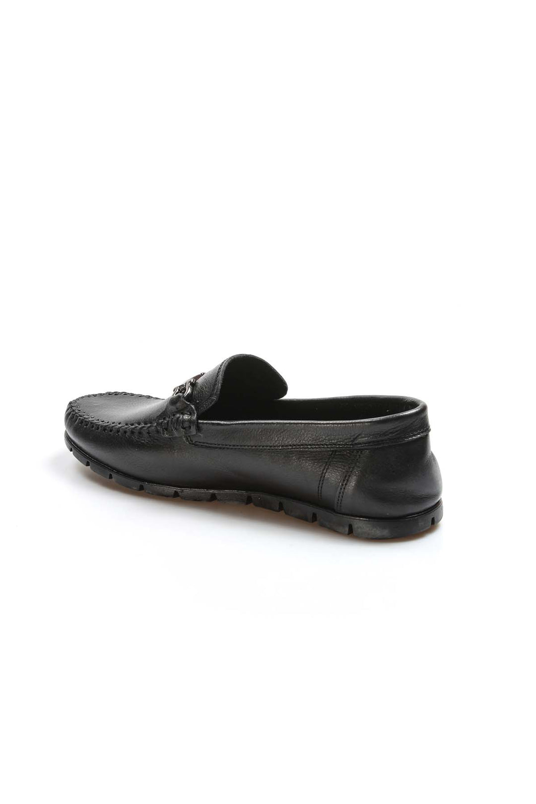 FST Genuine Leather Men's Loafer Shoes 783MA06 Black - Kailua