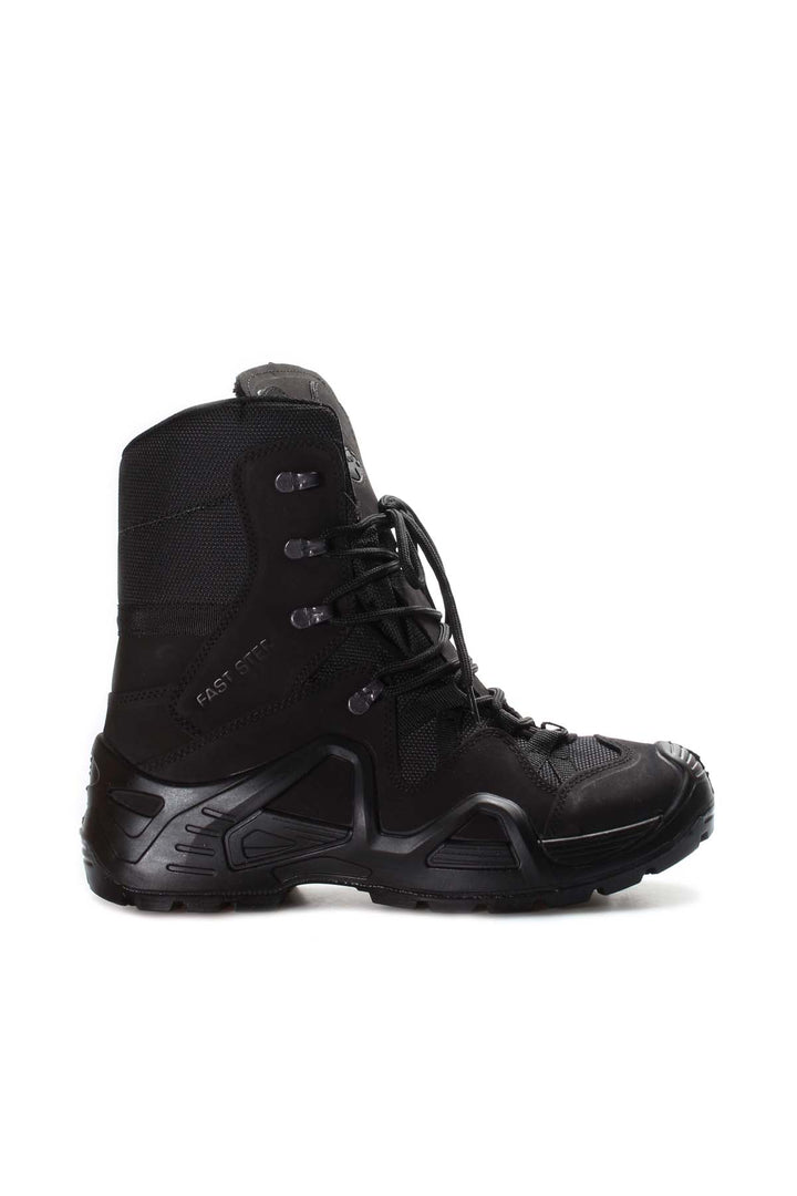 FST Genuine Leather Men's Outdoor Boot 117SMA1491F Black - Tepeapulco