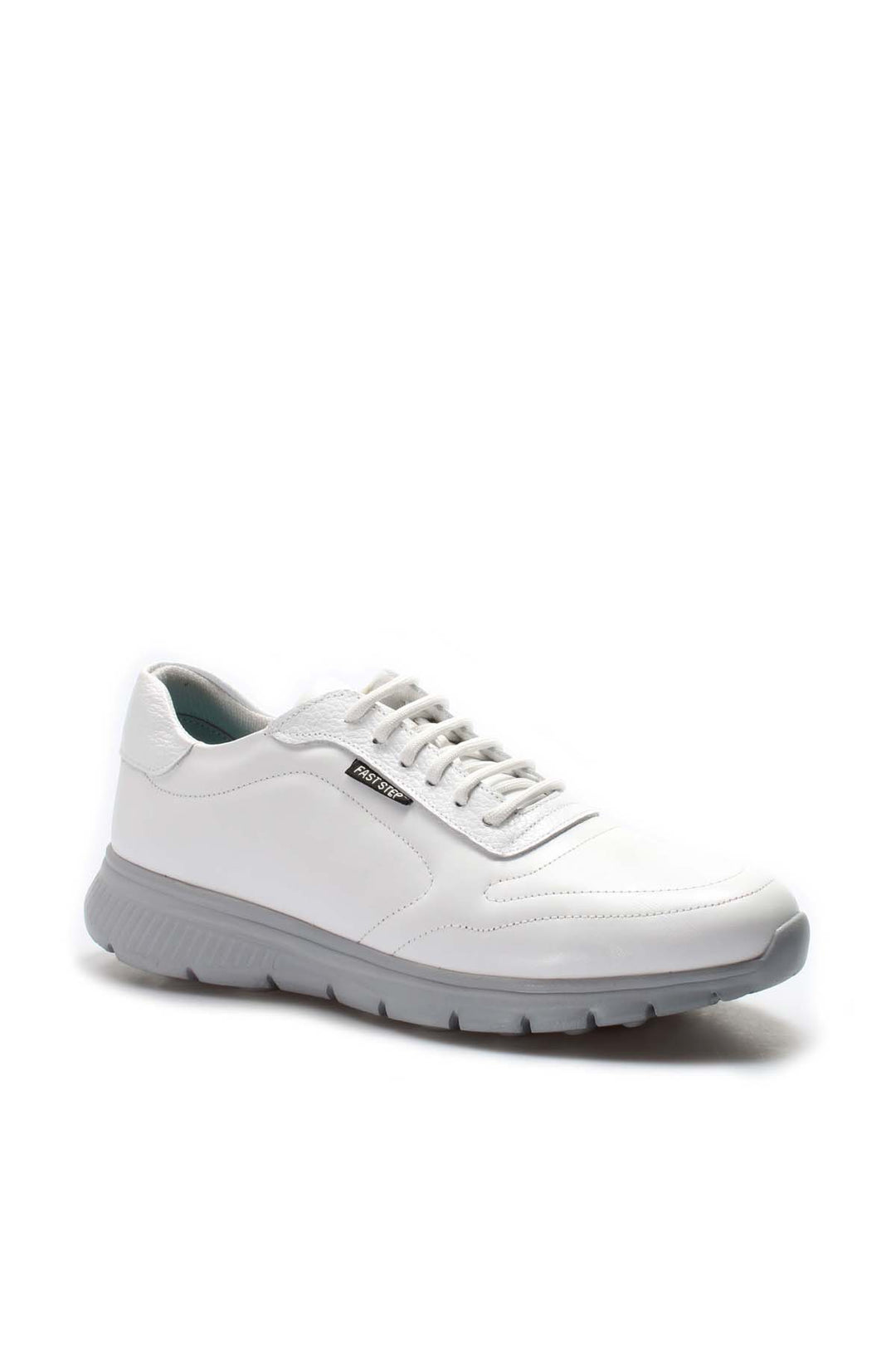 FST Genuine Leather Men's Sneakers 517MA1018 White - Asheville