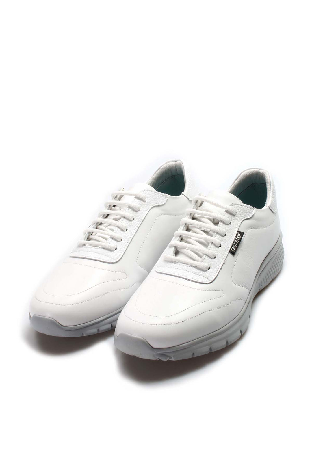 FST Genuine Leather Men's Sneakers 517MA1018 White - Asheville