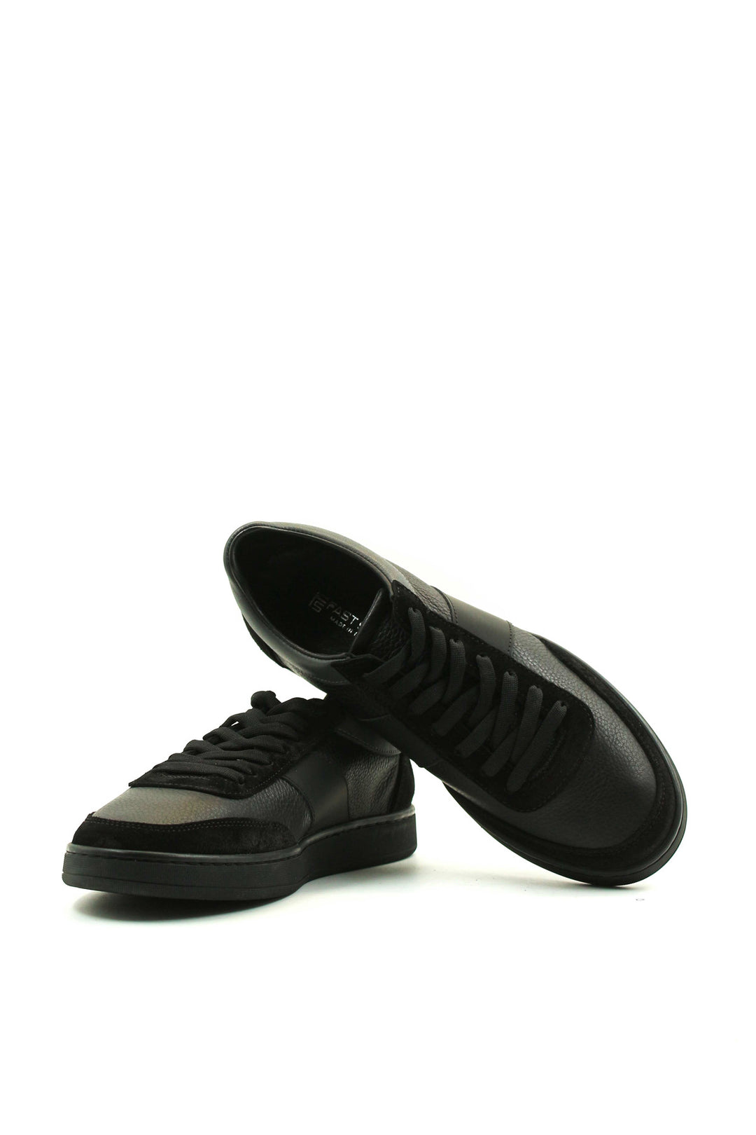 FST Genuine Leather Men's Sneakers 723MA4032 Black - Drohobych