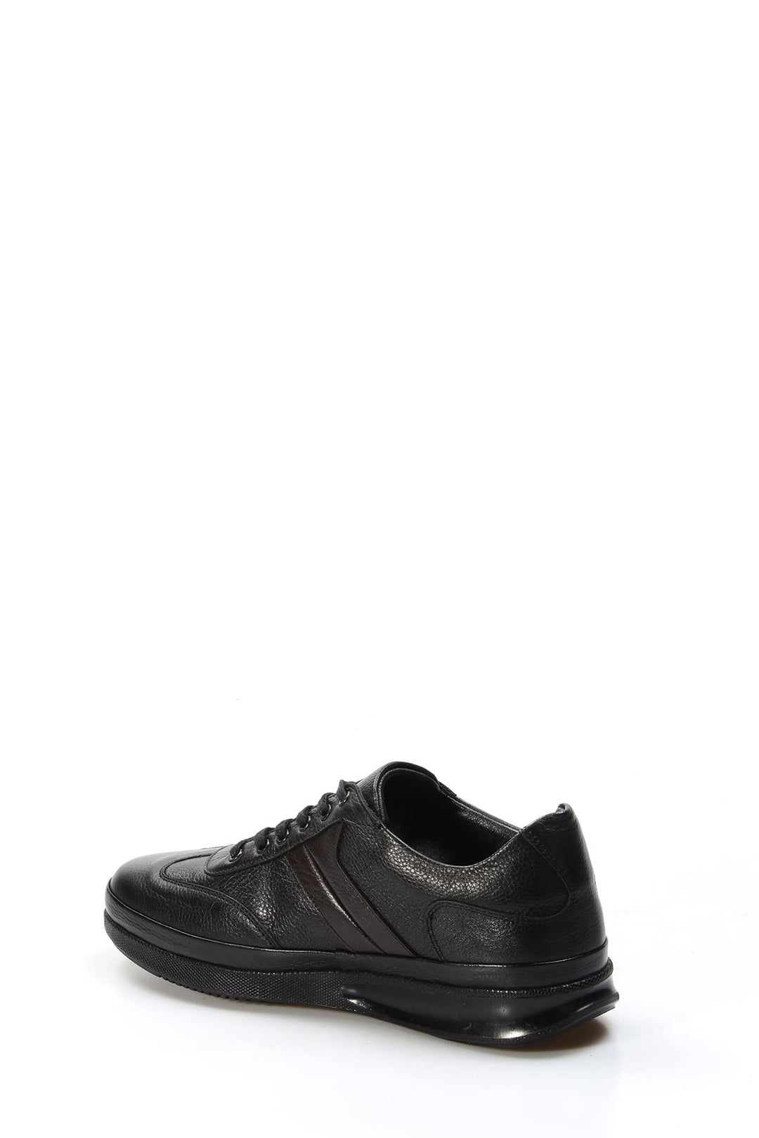 FST Genuine Leather Men's Sneakers 855MA650 Black - Harrogate