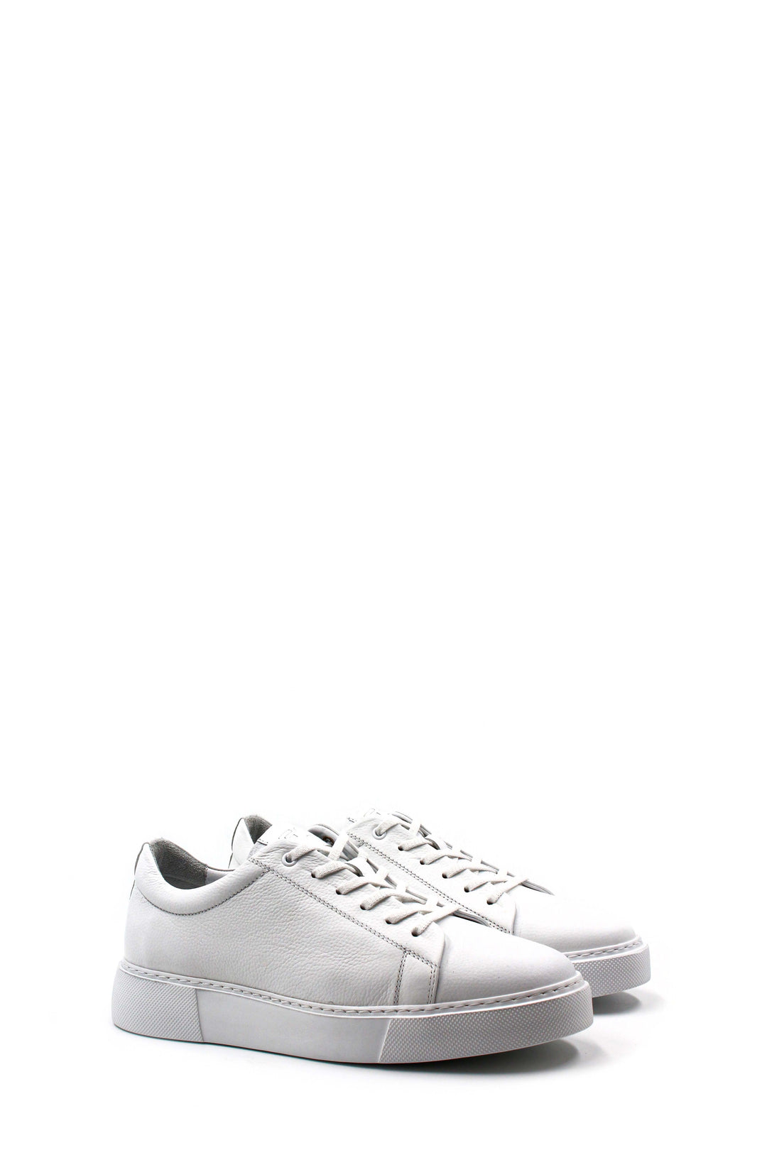 FST Genuine Leather Men's Sneakers 987MA1032EVA White Floter - Warendorf