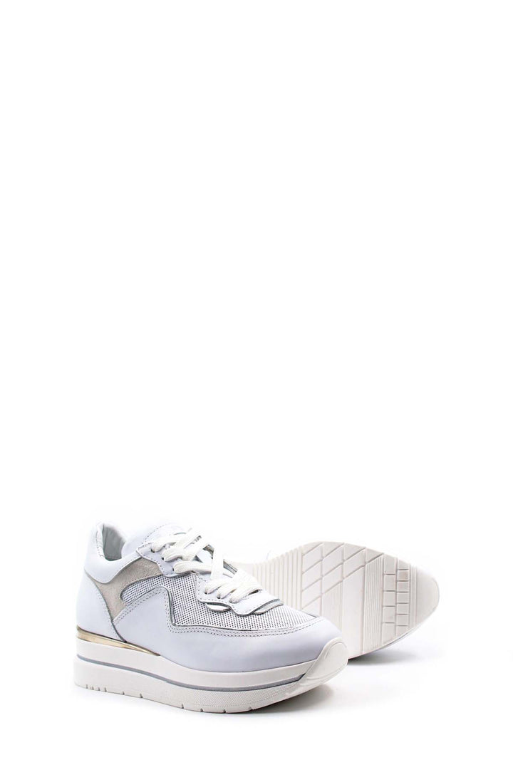 FST Genuine Leather Women's Casual Shoes 009ZA0419 White - Penafiel