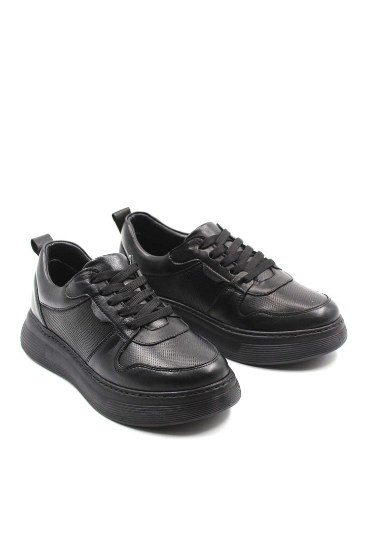 FST Genuine Leather Women's Casual Shoes 136ZA331 Black - Ludwigshafen