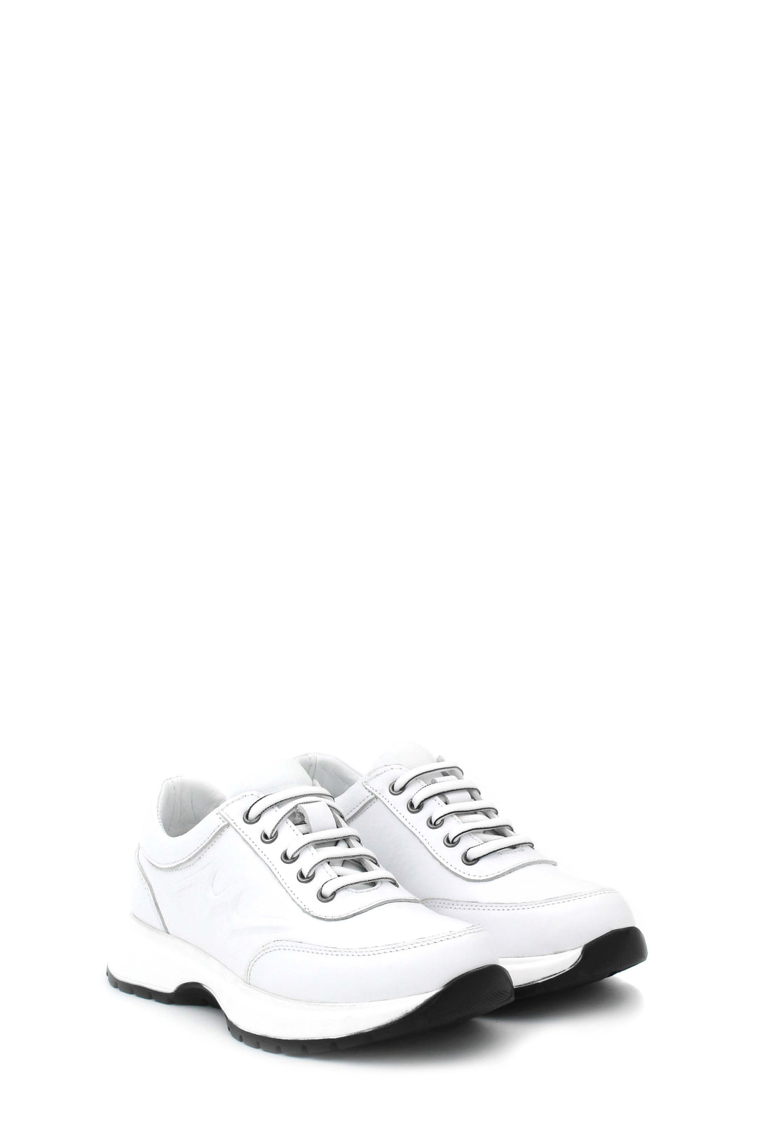 FST Genuine Leather Women's Casual Shoes 583ZA2486 White - Medemblik