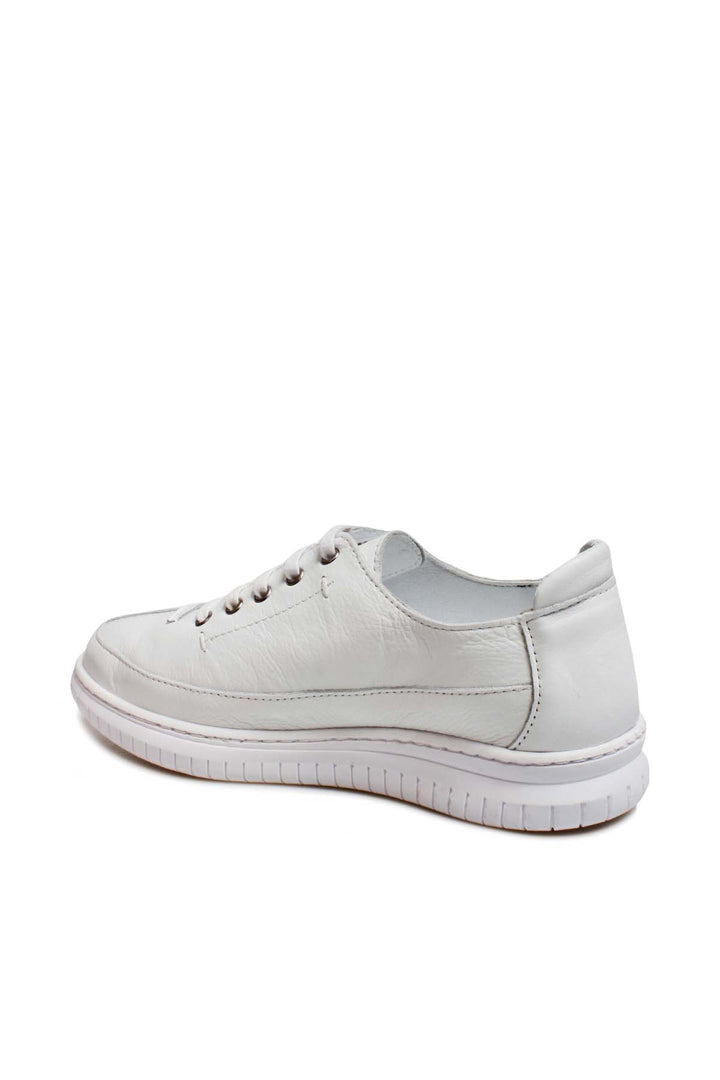 FST Genuine Leather Women's Casual Shoes 583ZA402 White - Huntington Beach