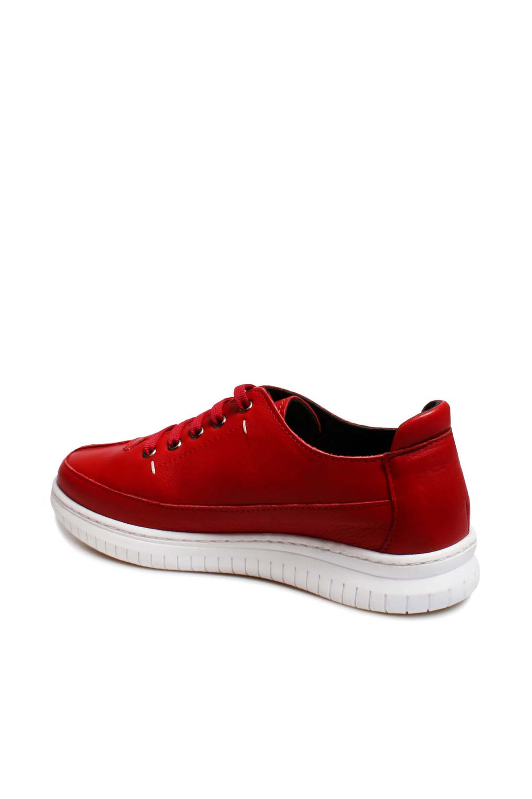 FST Genuine Leather Women's Casual Shoes 583ZA402 Red - Lisburn