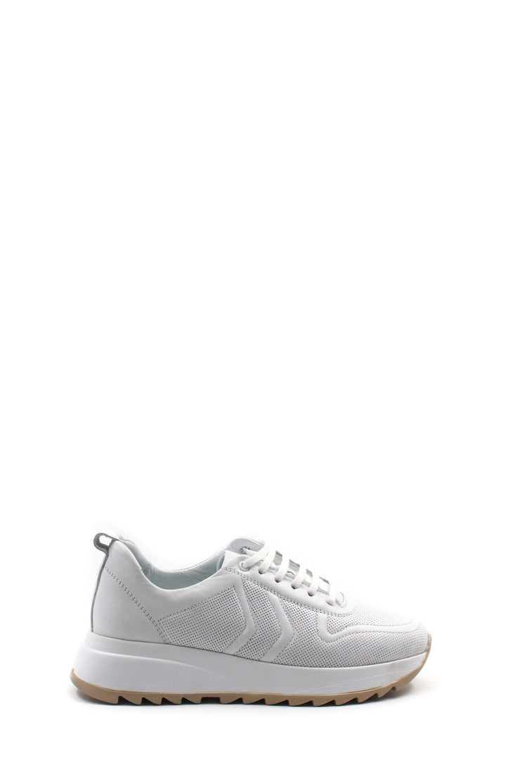 FST Genuine Leather Women's Casual Shoes 881ZA4021 White - Tournai