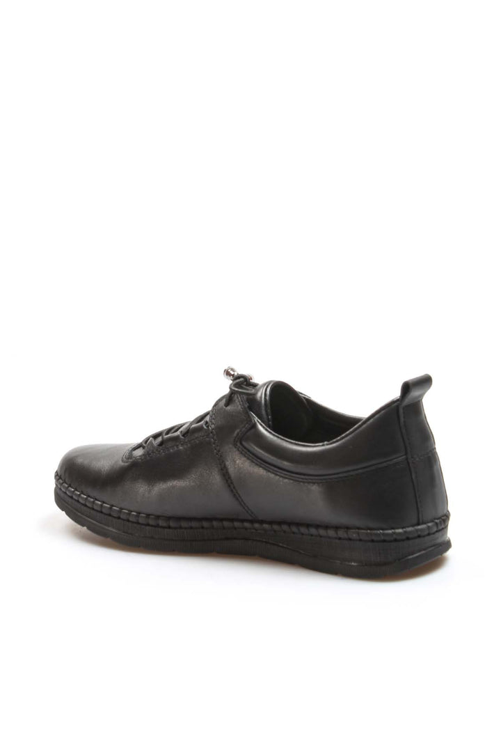 FST Genuine Leather Women's Casual Shoes 934ZA105 Black - Tizimín