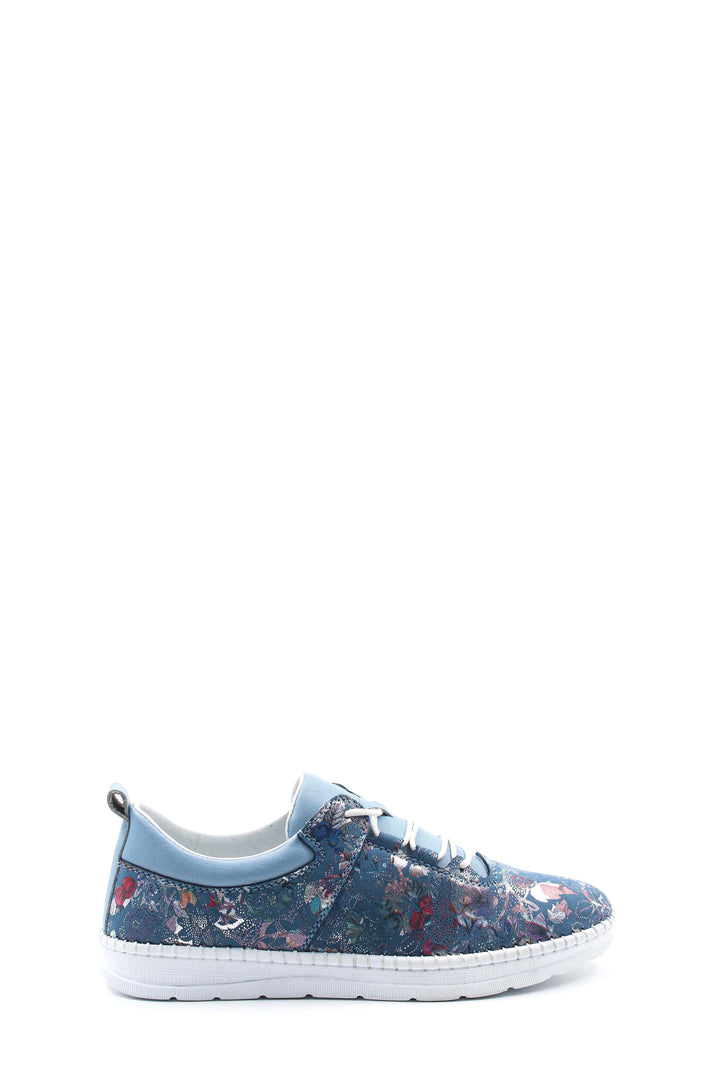 FST Genuine Leather Women's Casual Shoes 934ZA105 Denim Flower - San Francisco de los Romo