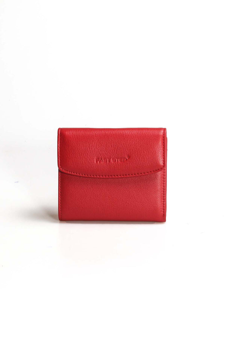 FST Genuine Leather Women's Wallet Accessory 779CA2614 Red - San Juan