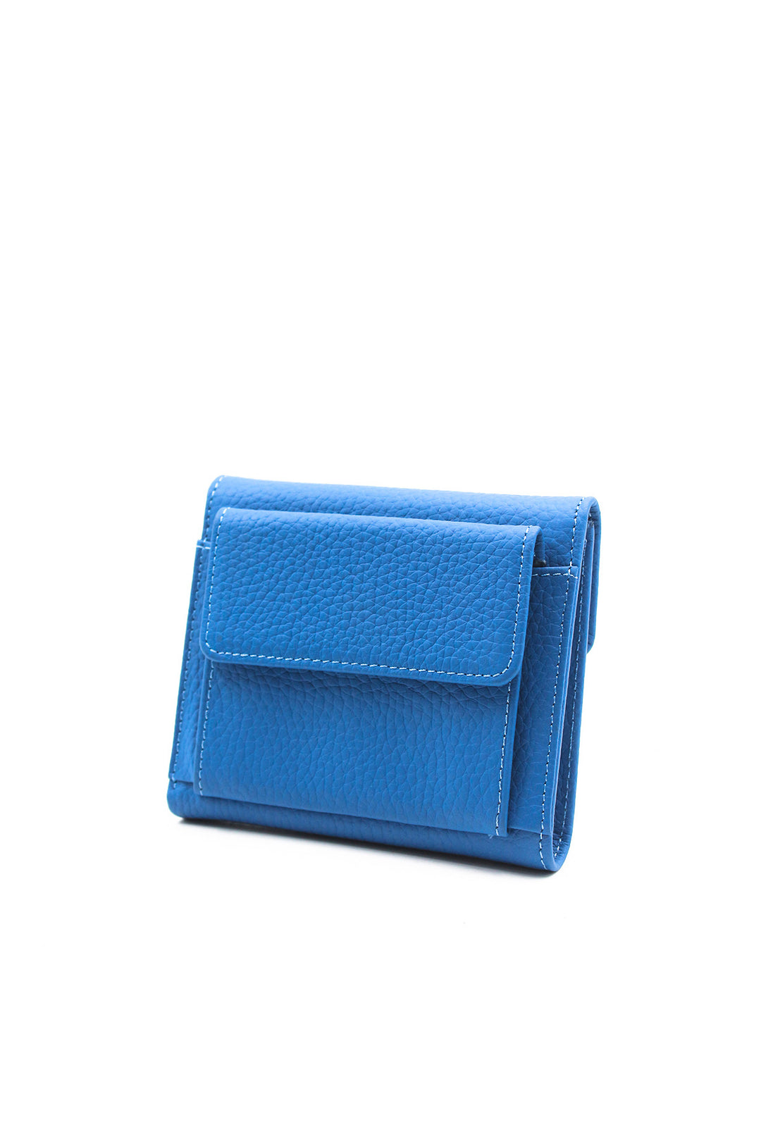 FST Genuine Leather Women's Wallet Accessory 779CA2614 Blue - Youngstown