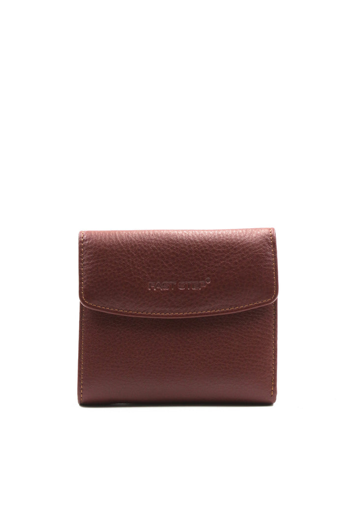 FST Genuine Leather Women's Wallet Accessory 779CA2614 Brown - Stonecrest