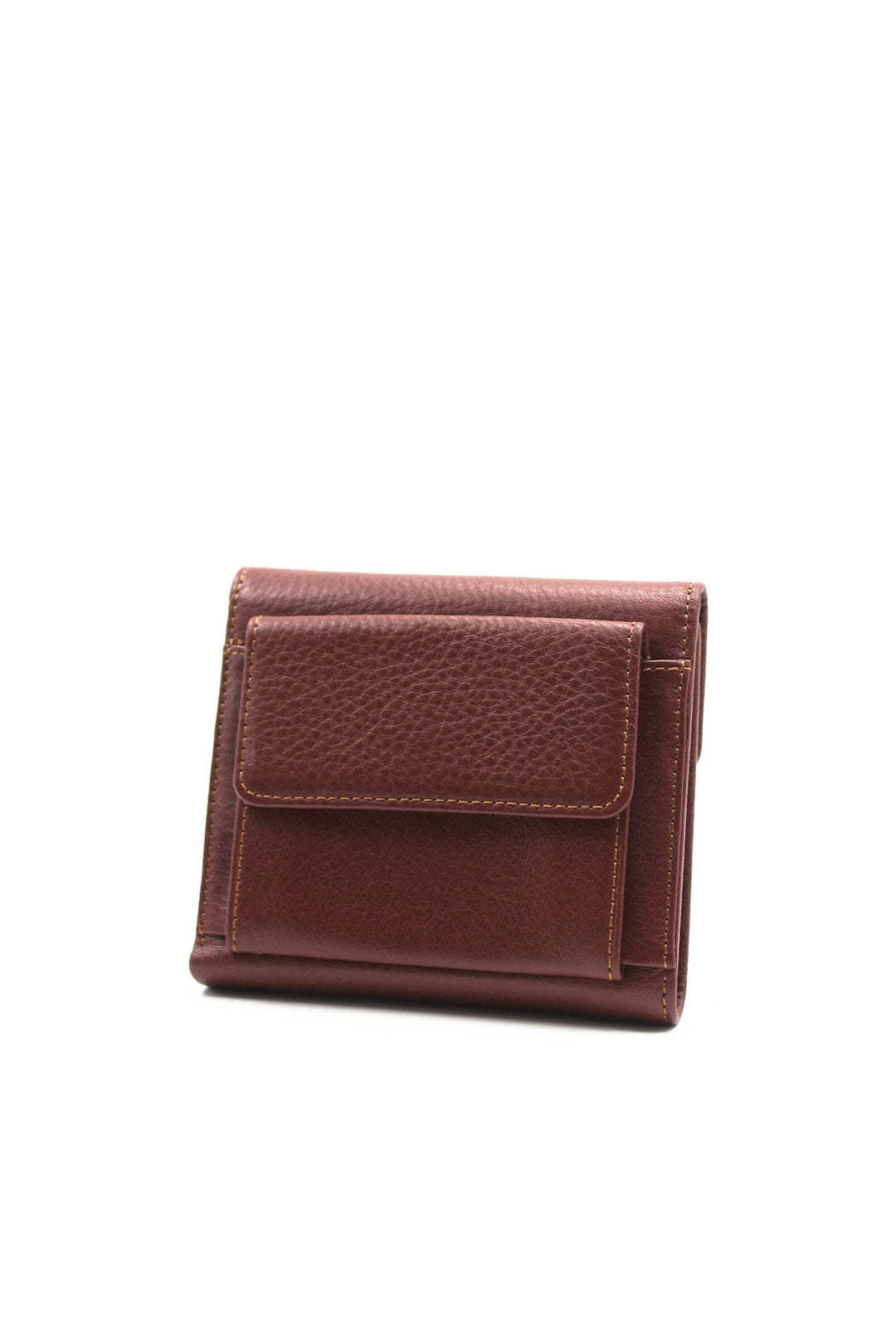 FST Genuine Leather Women's Wallet Accessory 779CA2614 Brown - Stonecrest