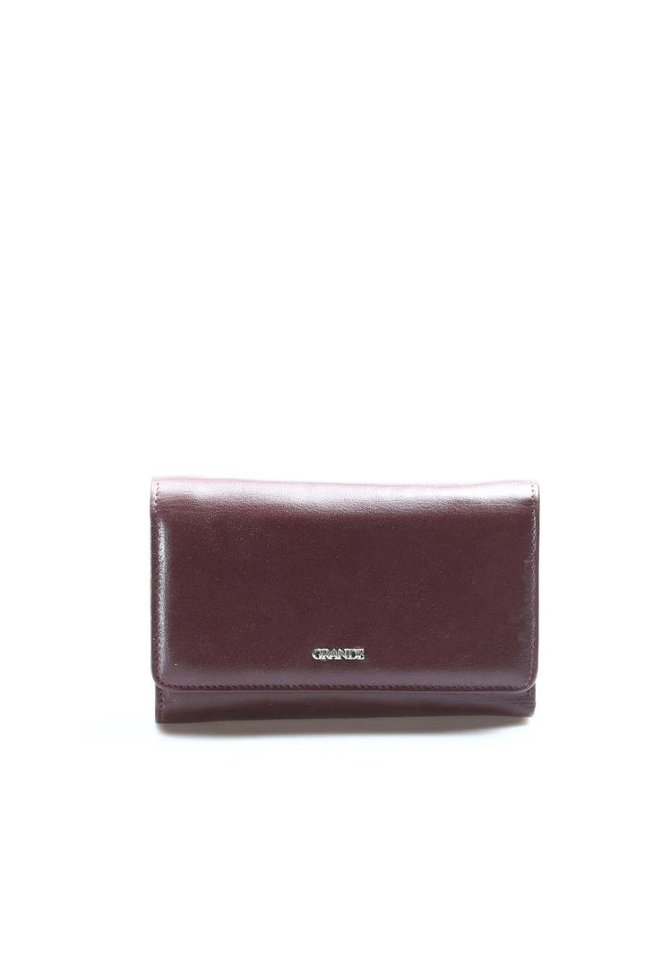 FST Genuine Leather Women's Wallet Accessory 779CA2632 Purple - Jocotitlán