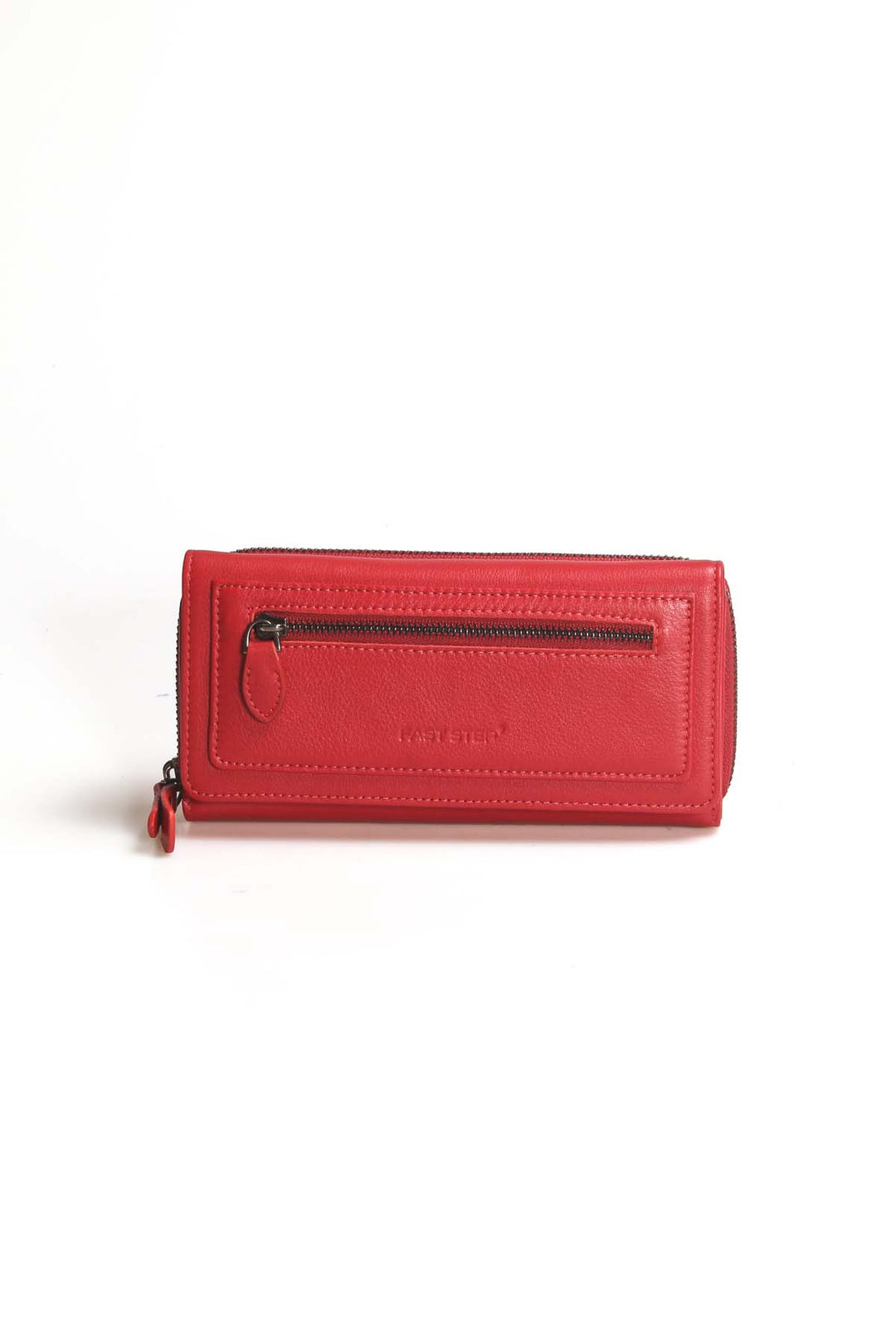 FST Genuine Leather Women's Wallet Accessory 779CA2636 Red - Lage