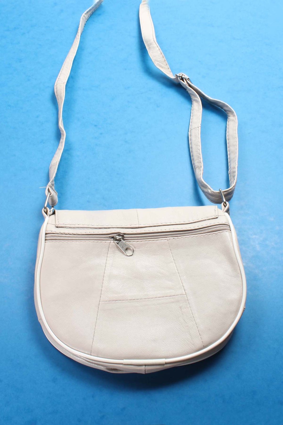 FST Genuine Leather Women's Handbag 969CA457 Beige - Pokrovsk