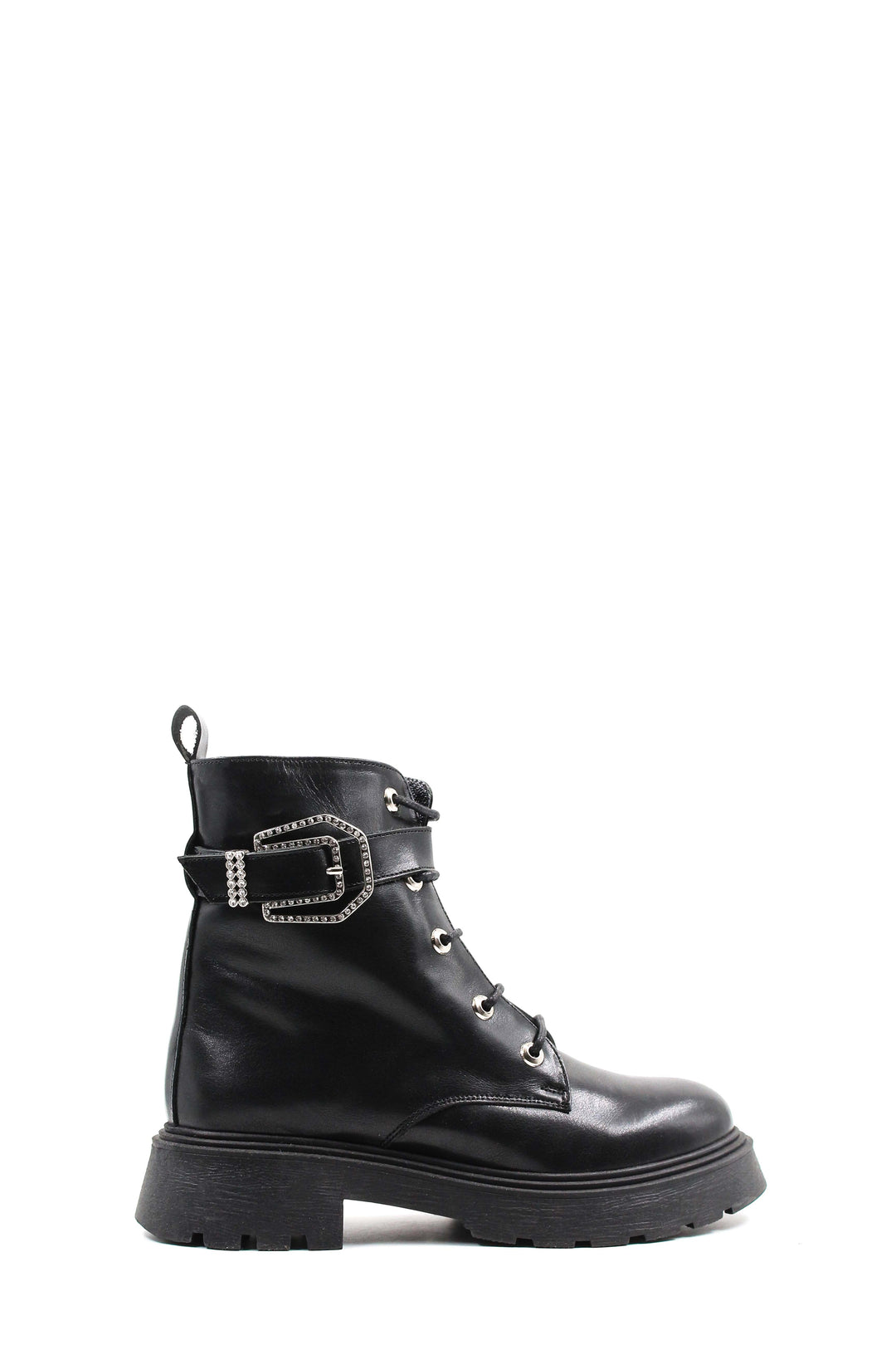 FST Genuine Leather Women's Classic Boot 888SZA1560 Black - Witten