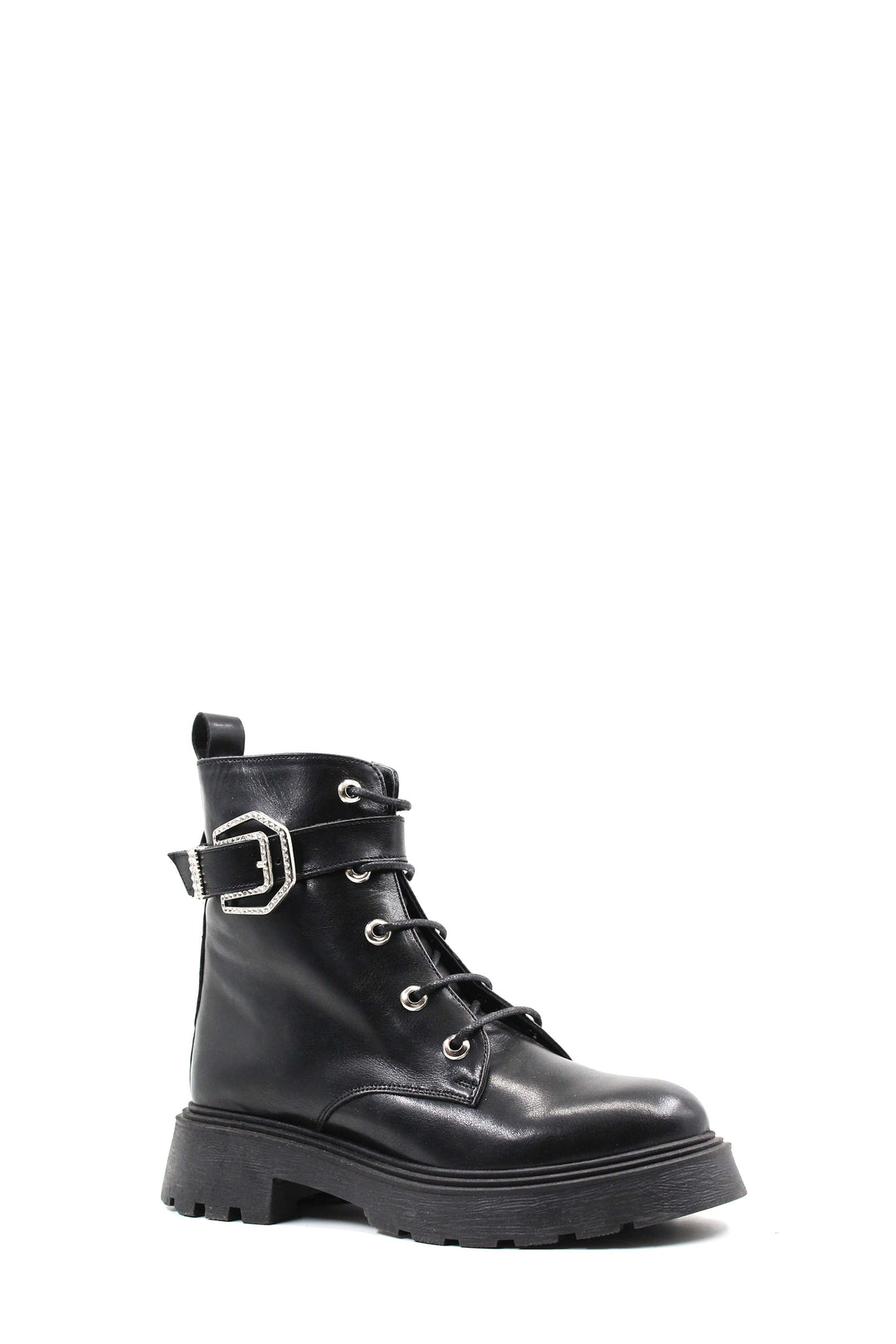 FST Genuine Leather Women's Classic Boot 888SZA1560 Black - Witten