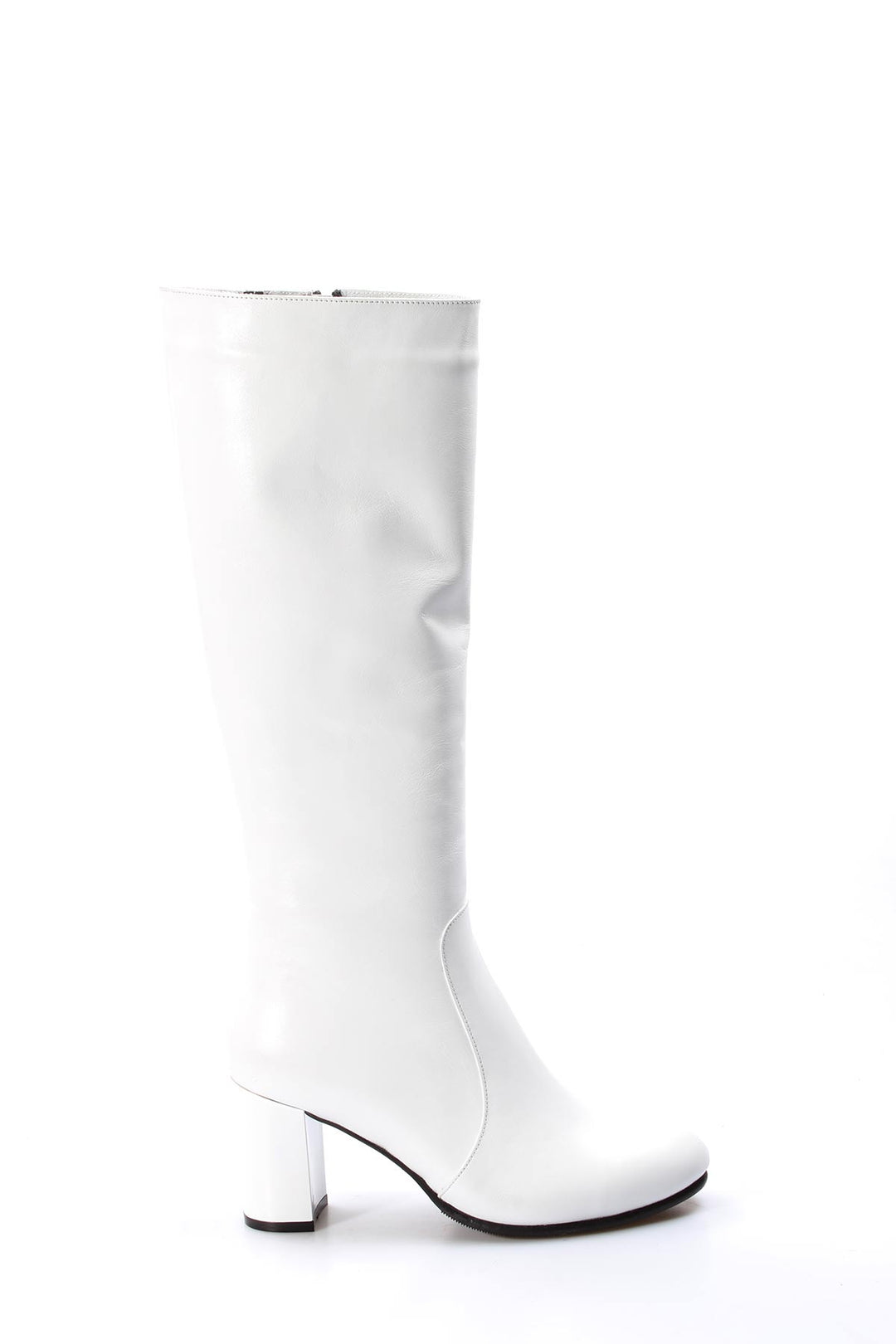 FST Genuine Leather Women's Classic Boots 064SZA999 White - Chartres