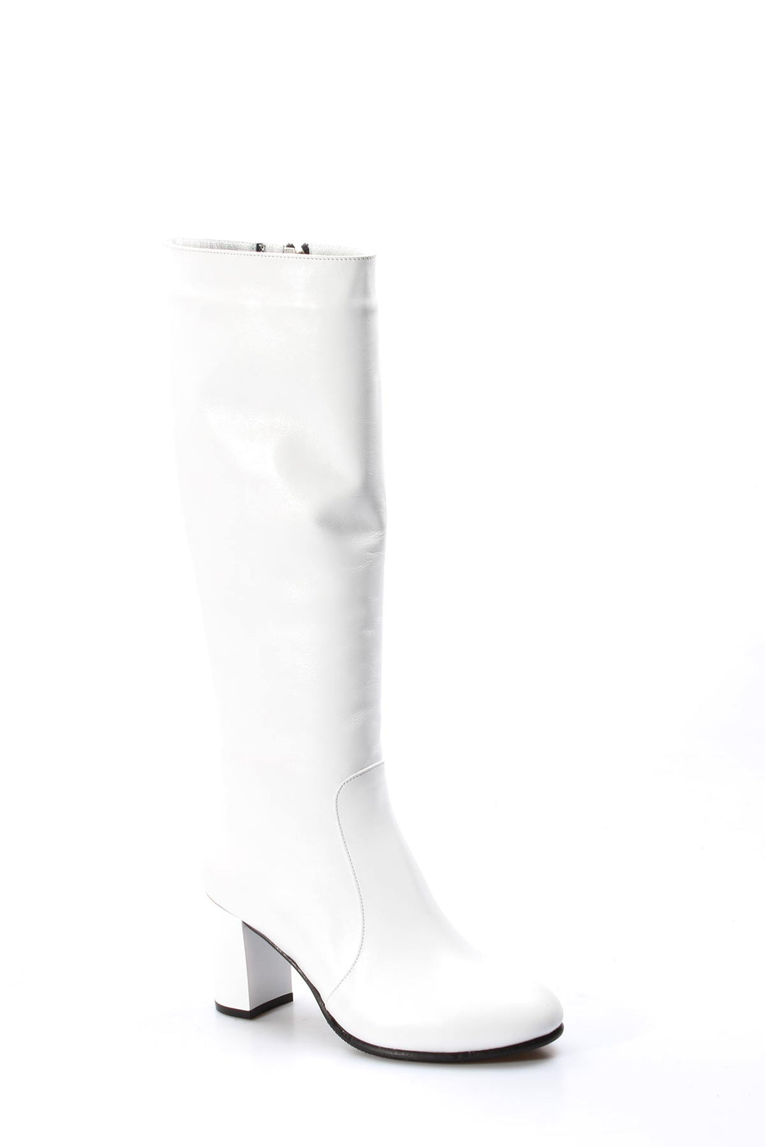 FST Genuine Leather Women's Classic Boots 064SZA999 White - Chartres