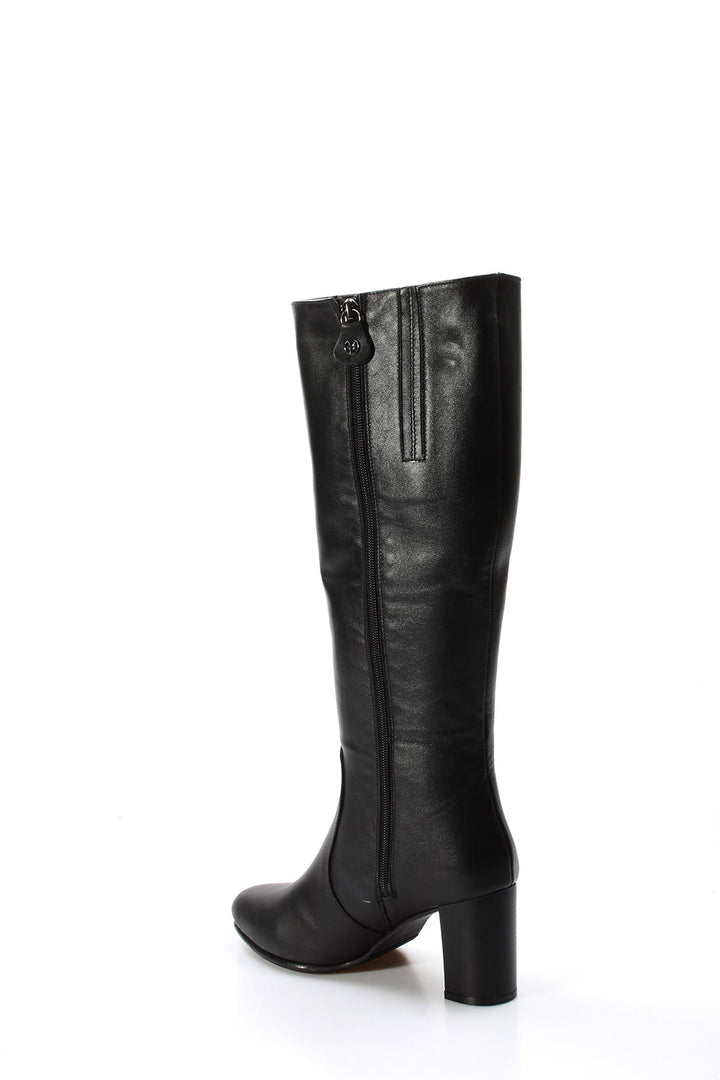 FST Genuine Leather Women's Classic Boots 064SZA999 Black - Panama City