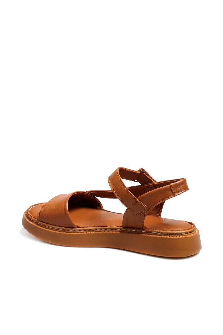 FST Genuine Leather Women's Classic Sandal 621ZA842 Brown - Juárez