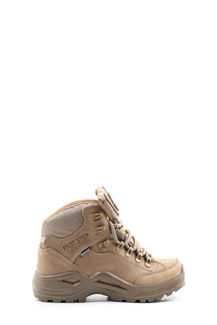 FST Genuine Leather Women's Outdoor Boot 117SZA1219 Beige - Islington