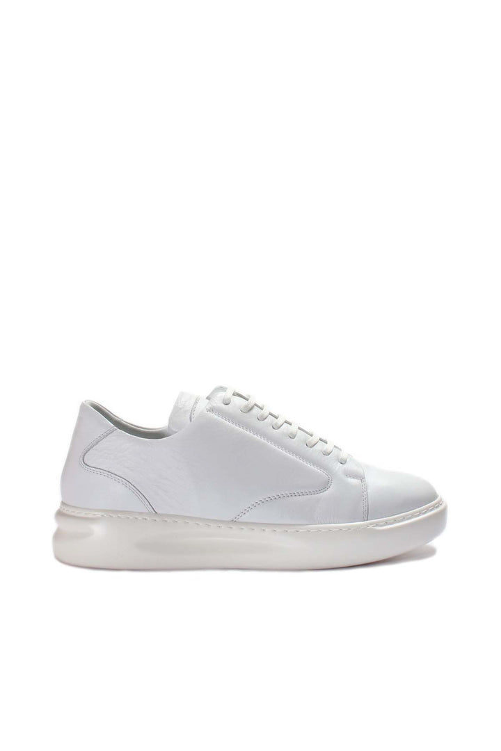 FST Genuine Leather Women's Sneakers 934ZA108 White - Wakefield