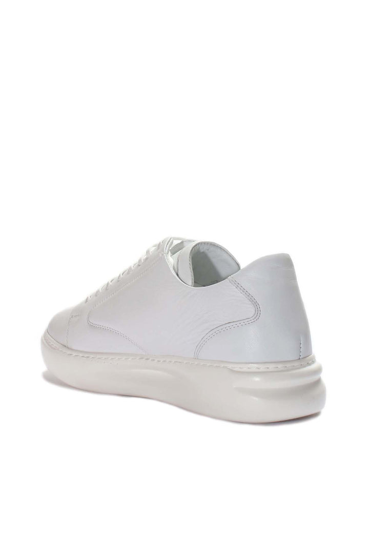 FST Genuine Leather Women's Sneakers 934ZA108 White - Wakefield