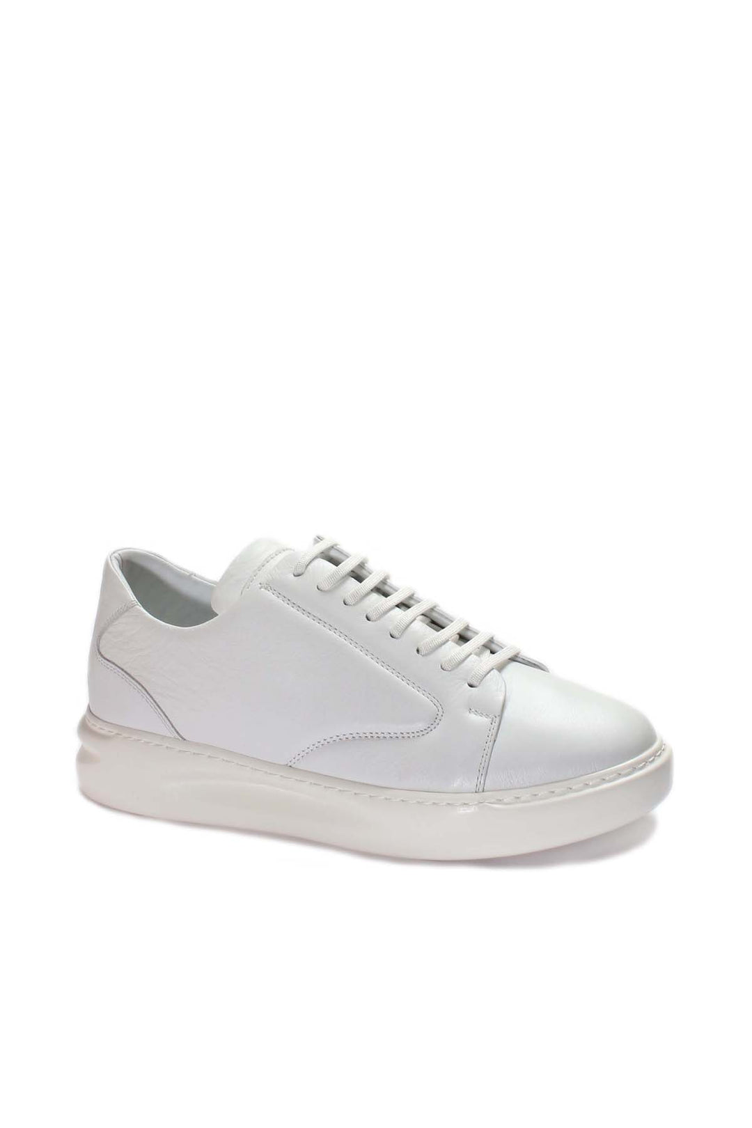 FST Genuine Leather Women's Sneakers 934ZA108 White - Wakefield