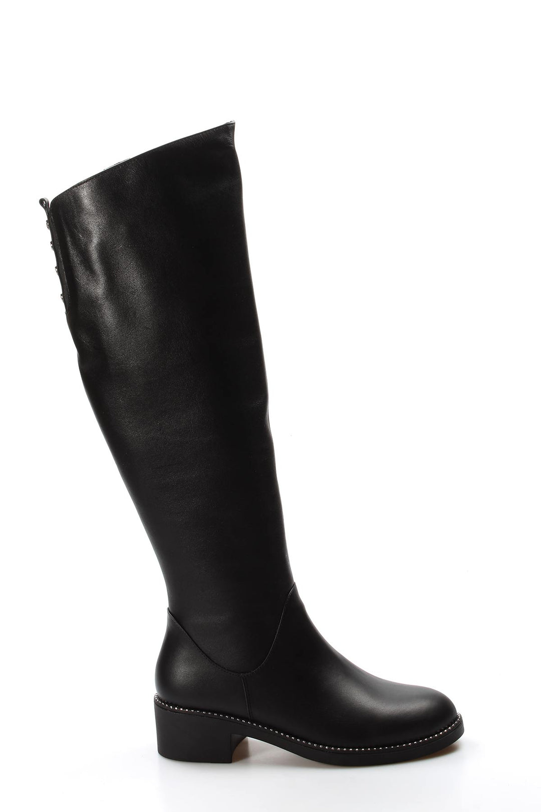 FST Genuine Leather Fur-Lined Women's Classic Boots 064YZA1008 Black - Southfield