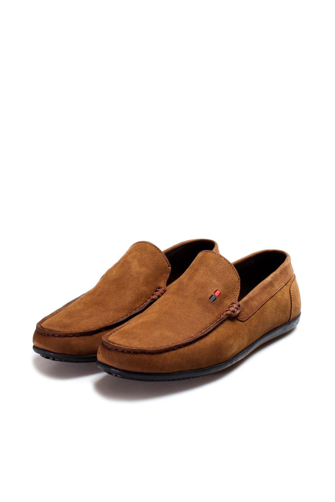 حذاء FST جلد طبيعي للرجال كاجوال لتقويم العظام 815MA1502 Tobacco Nubuck - Dinslaken